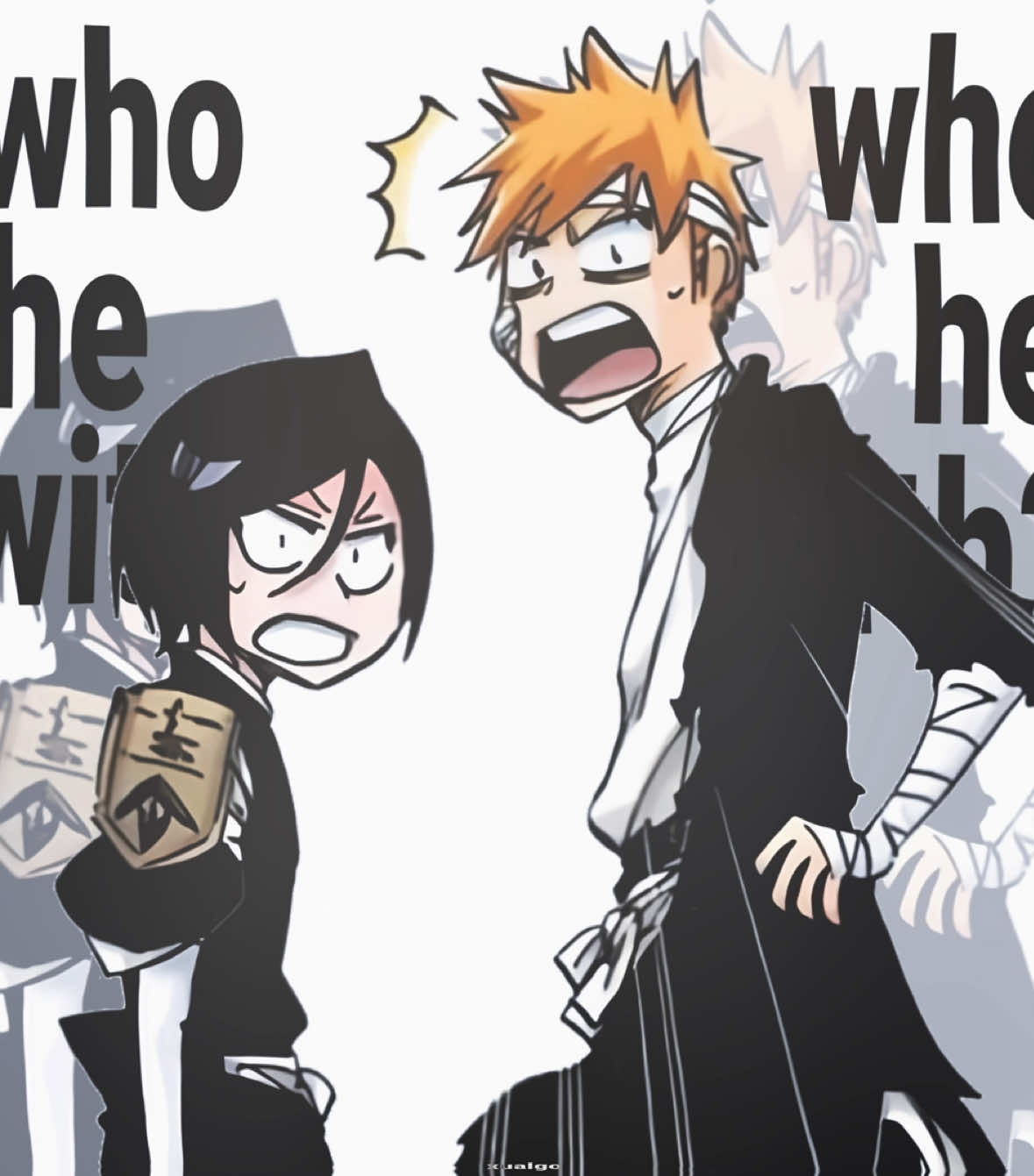 #ICHIGO x #RUKIA :: best duo // #bleach #блич #fyp 