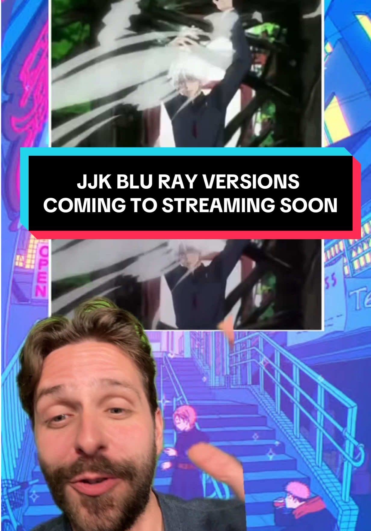 You will soon be able to watch the Blu Ray versions of Jujutsu Kaisen on all Streaming services 🙌🏻 #jjk #jujutsukaisen #anime #manganimist