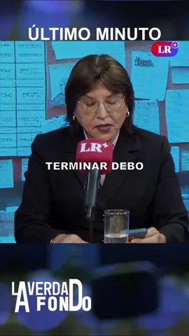 🚨 ÚLTIMO MINUTO | Delia Espinoza anuncia que denunciará al juez Juan Fidel Torres Tasso tras revelarse un supuesto “complot” en su contra. Mira el programa completo, aquí: https://youtube.com/live/3xxZzrf9868 #LaRepública #Perú #LaVerdadAFondo #DeliaEspinoza #MinisterioPúblico   