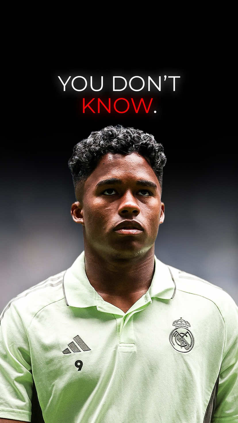 Endrick was never supposed to end up like this… and the real reason he’s struggling at Madrid goes back to a promise he made when he was 10 years old. This story hits different #endrick #realmadrid #mbappe #5attheback