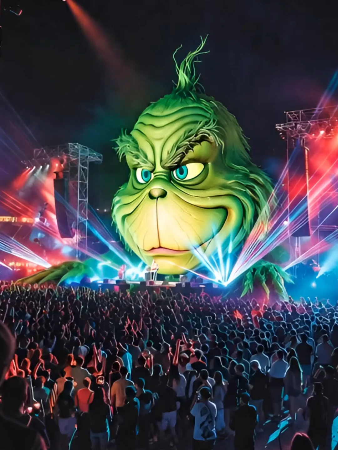 Just A Grinch Rave #grinch