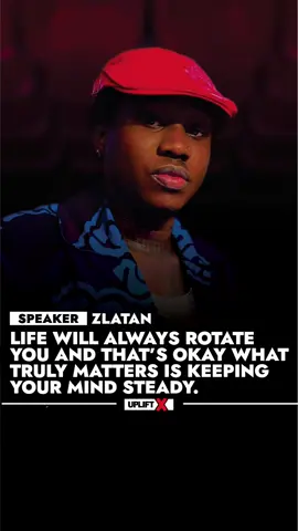 ↓ Life will always rotate you, today you might stand tall, tomorrow you might find yourself somewhere in the middle. And that’s okay. What truly matters is keeping your mind steady.  Guard your mental like your life depends on it… because it does ….. [Speaker] ZLATAN @ ….. Join the #UPLIFTX Family 🫵🏿 the most supportive community online; helping you to become your most confident self. Join us on our journey. For More Soul Redeeming Content and to Keep the Community Growing: Follow, Share, Save and Tag Us: @uplift.x ….. Copyright Disclaimer under section 107 of the Copyright Act of 1976, allowance is made for 