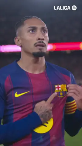 The equalizer by @Raphinha 🥵 #LaLigaHighlights #fcbarcelona 