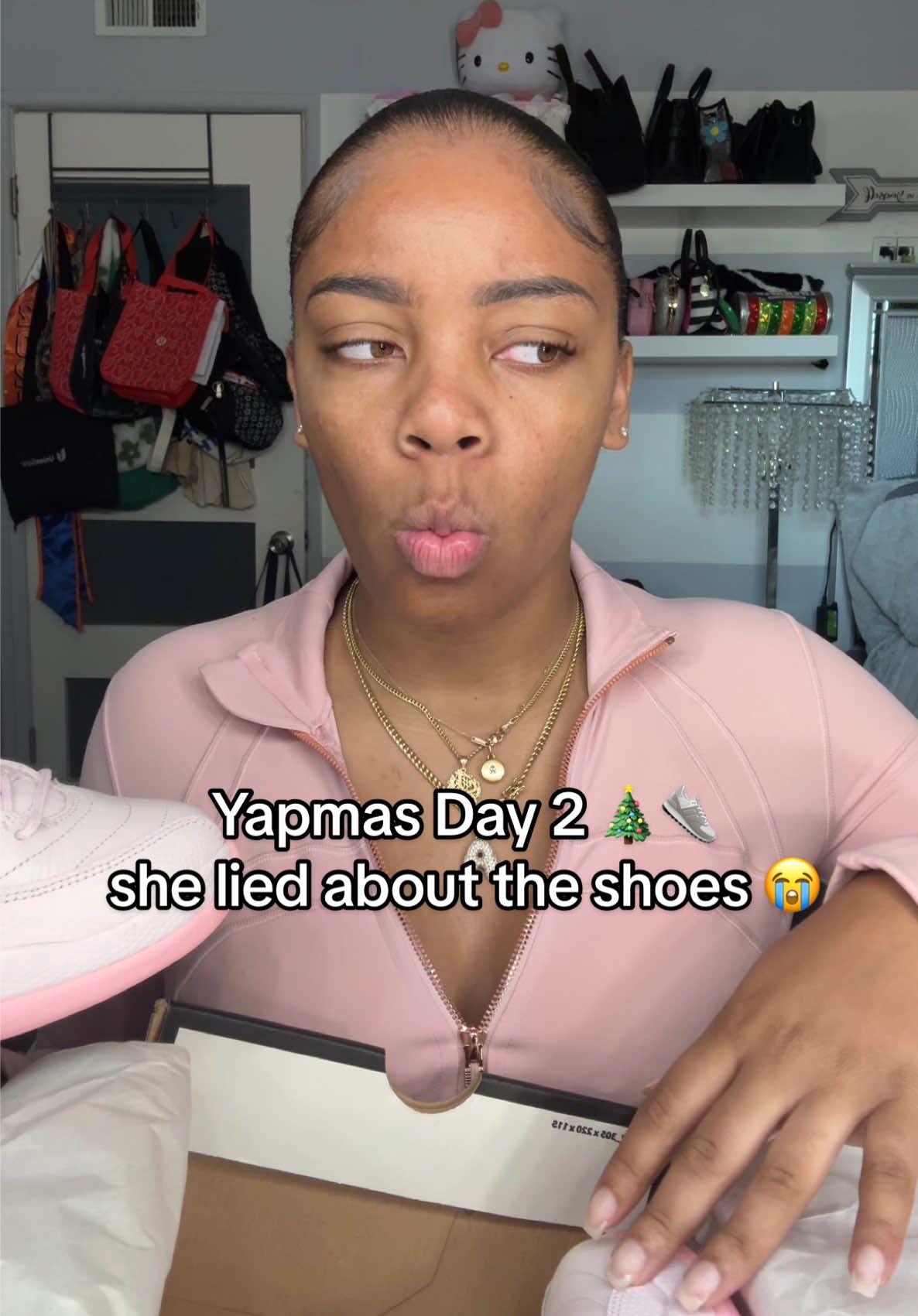 (Yapmas Day 2 🎄👟) why did the JD Sports worker LIE like that 😭 the shoe was literally on DISPLAY #yapmas #storytime #Vlogmas #sneakertok #fyp @Jordan @JD Sports @JD Women 