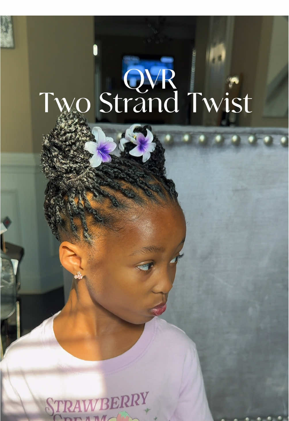 The best kinky bulk hair and it’s reusable!! @qvr hair  #bulkhair #kinkybulkhair #twostrandtwist #twist #protectivestyles 