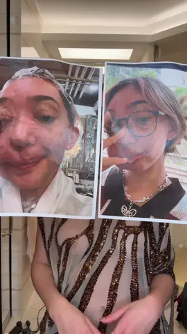 she’s a butterfly 🦋🤍  @L'Oréal Paris UK  #makeup #hair #fashion #fashionawards #beauty 