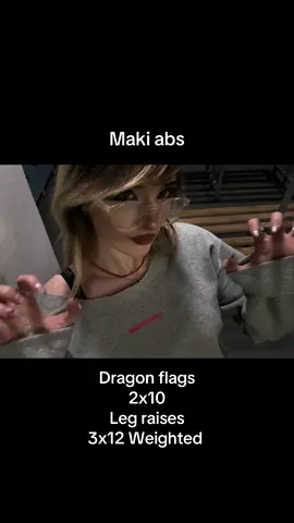 Twice a week (keep in mind i am quite lean) #musclemommy #fyp #gym #GymTok #maki 