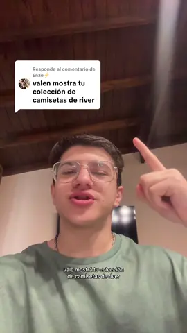 Respuesta a @Enzo⚡️ Colección de camisetas de River. #humor #argentina 