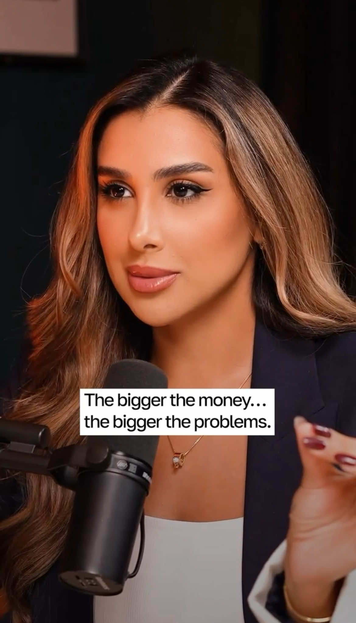 The truth is... money doesn't make life easier. It makes YOU stronger. Bigger money comes with bigger pressure, but also a bigger version of you. I'll take that every time. #honiakader #pourtoii #fyp #viral 