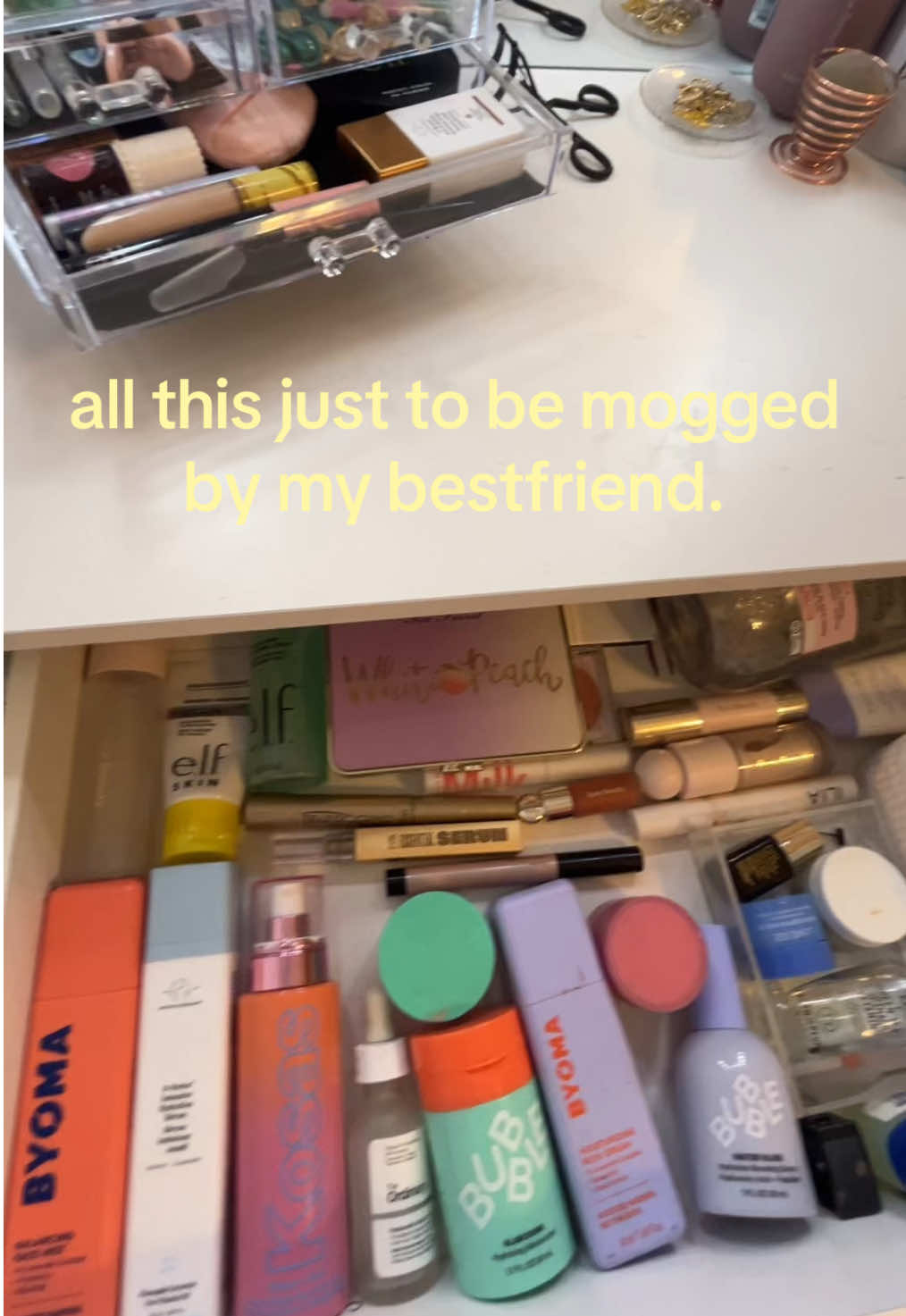 she’s actually stunning! 💗 #makeup #bsf #fyp #tiktokmakemeviral #relatable