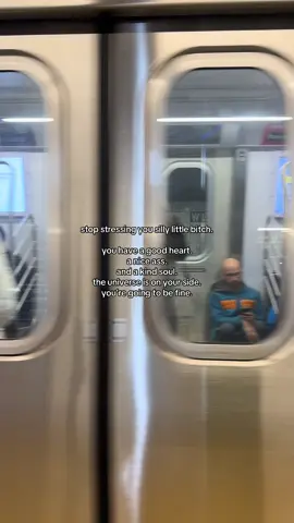 don’t stress the things you have no control over. it’s all working out as it should.