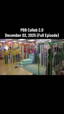 PBB Collab 2.0 December 02, 2025 (Full Episode) #pbb #pbbcollab #pinoybigbrother #pbbupdates #fyp Disclaimer: No copyright infringement intended. This clip is the property of ABS-CBN/ GMA - Pinoy Big Brother and Banijay Entertainment. Shared solely for fan appreciation and commentary purposes.