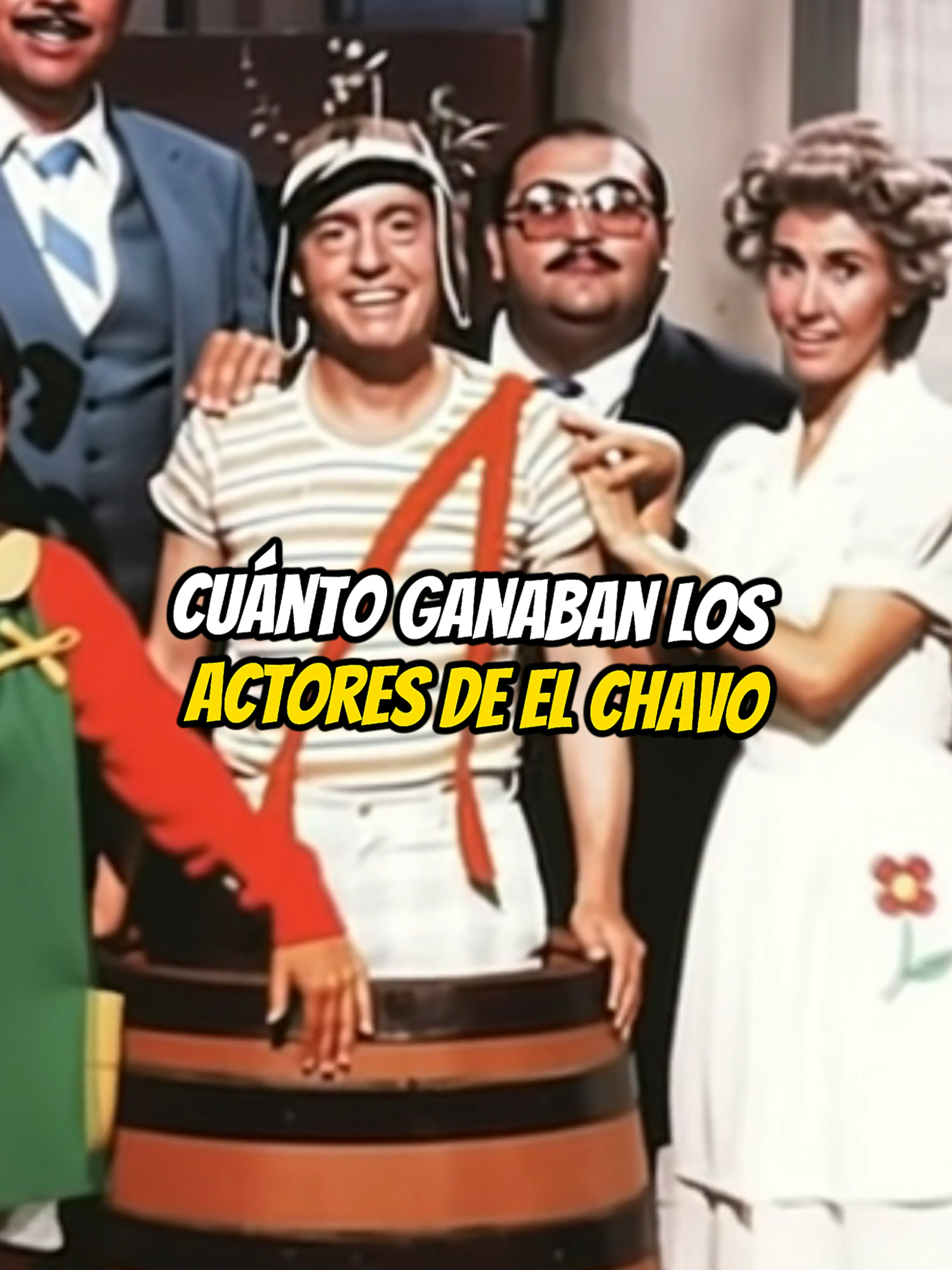 ¿Cuánto ganaban los actores de #ElChavoDel8 ?