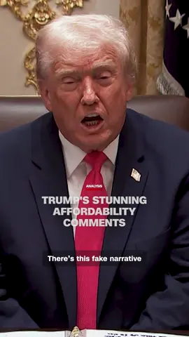 CNN's Dana Bash breaks down President Trump's comments about affordability, claiming the word is a 