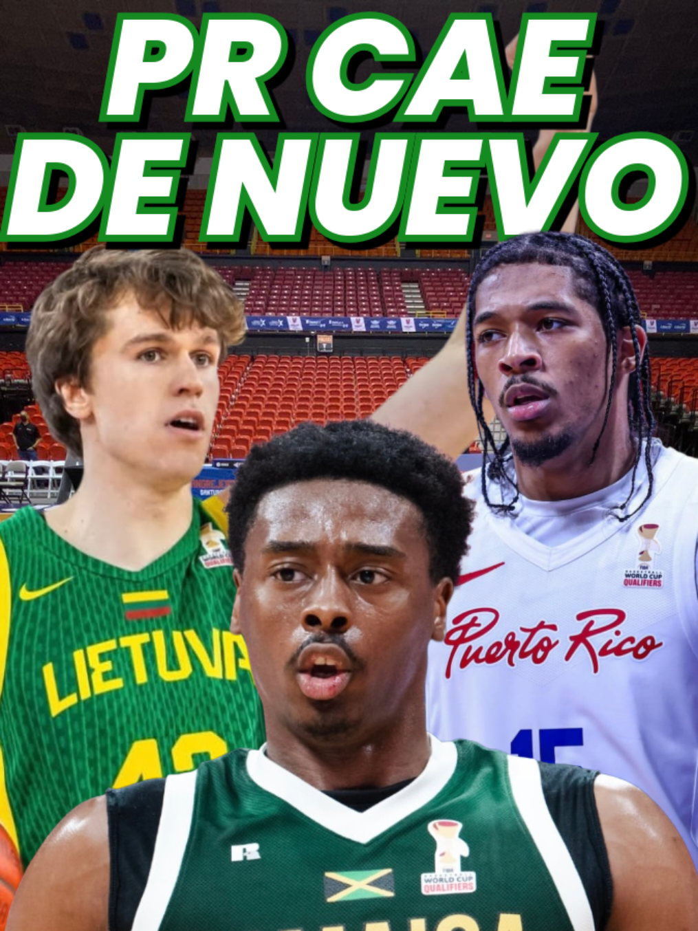 🇵🇷 PR vuelve a caer con Jamaica 🇯🇲 PARTE 2 #fyp #fiba #puertorico #comedia #janmbito 