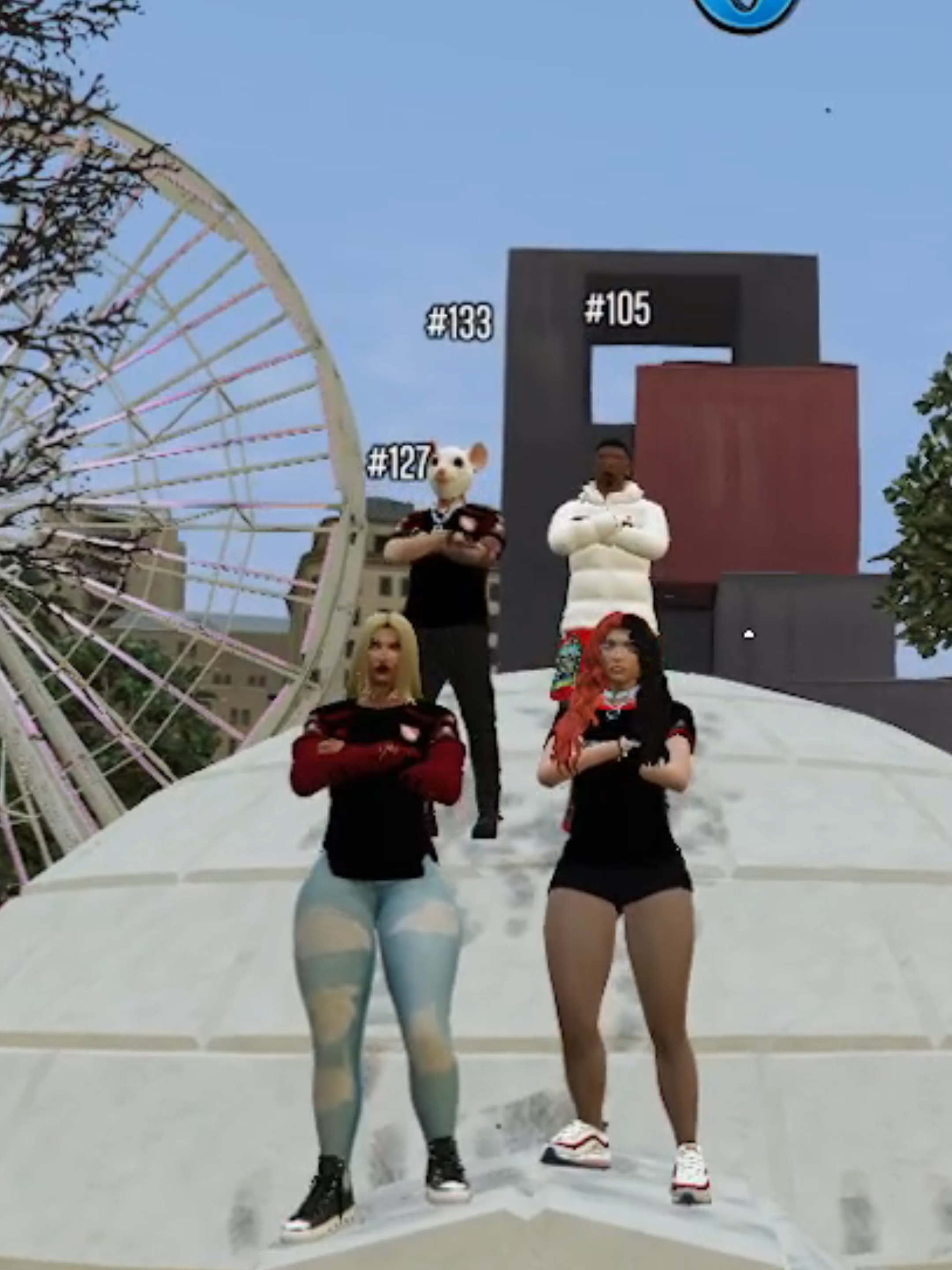 TREND DE BARBIE... MIRALO HASTA EL FINAL JAJA #orientalesrp #fivem #LaJujeniia #gta5 #gta5online #fyppppppppppppppppppppppp #barbiegirl #trend