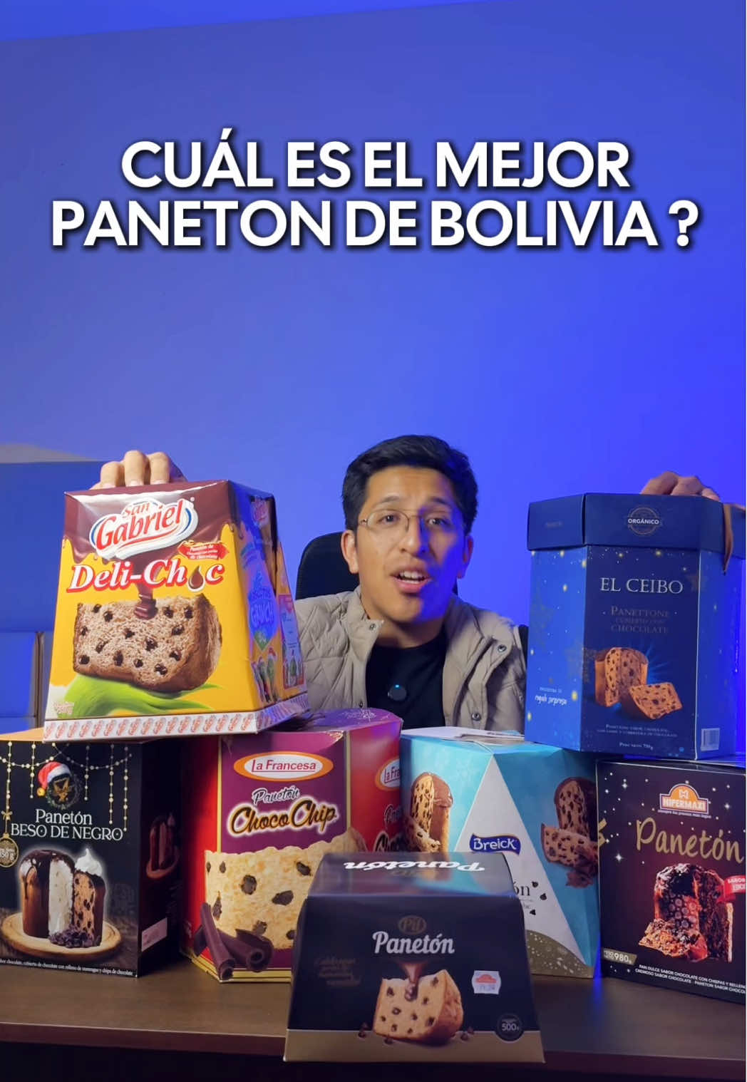 Cuál es el mejor Paneton de Bolivia ?🇧🇴🍞 versión Chocolate 🍫 me gustaron todos los Panetones #bolivia #bolivia🇧🇴 #panetone #lupito_1 #navidad 