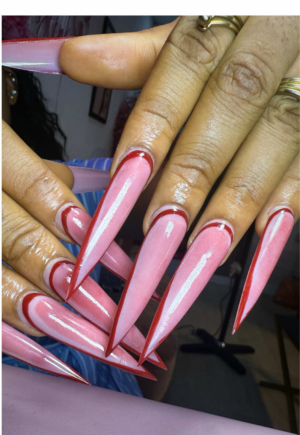 Very dangerous creatures 🤧😹.  Still taking bookings besties 💋❤️#NailzHavenPortHarcourt #stilletonails #nailcontent #nailtechinportharcourt #nailtoktok @Diana🪽 ﾒ𝟶 