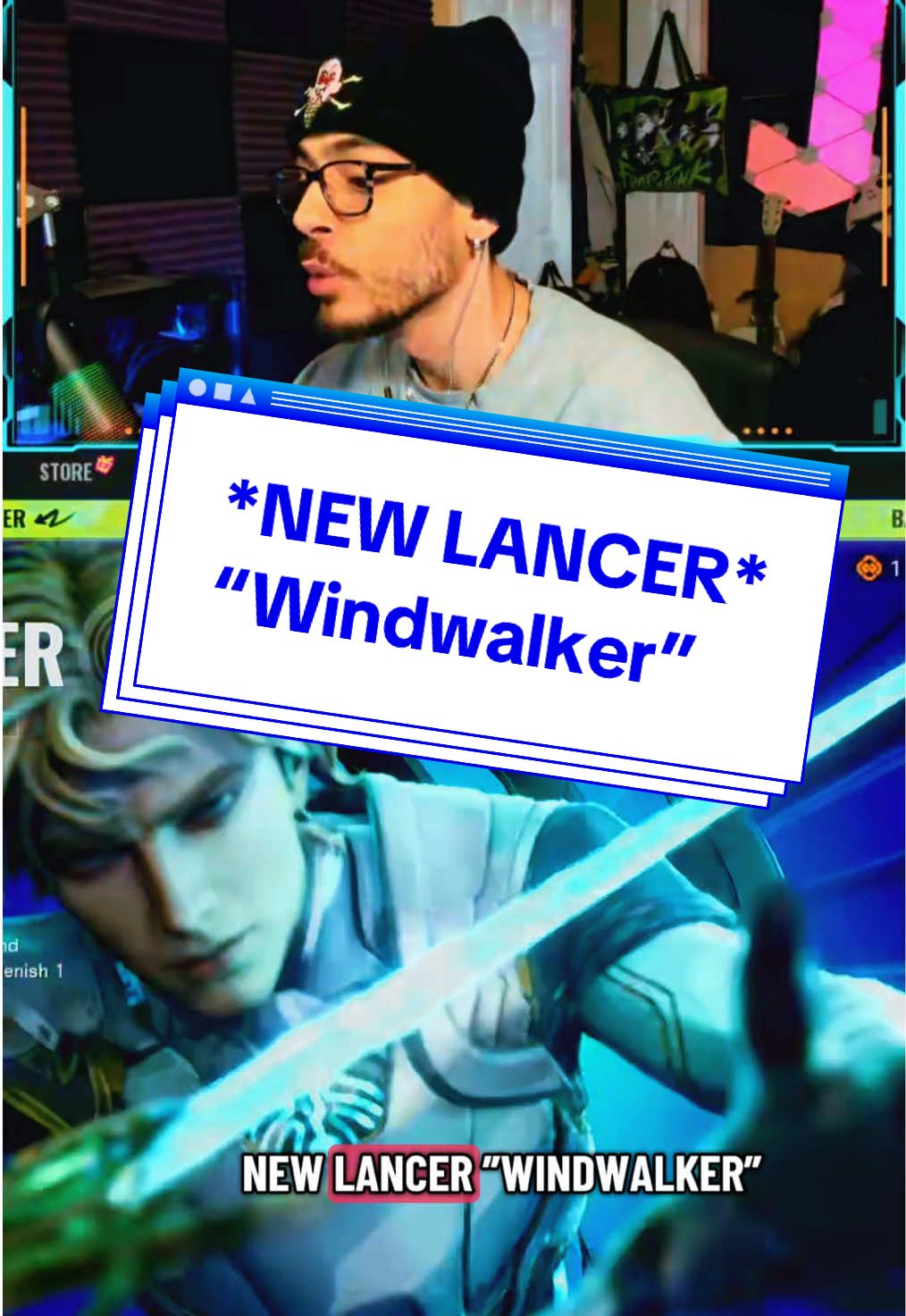 I’m definitely adding Windwalker to my lancer bag! 💨🚶 @FragPunk #FragPunk #PunkPartner #FragPunkUpdate #FragPunkPreview #FragPunkS3 