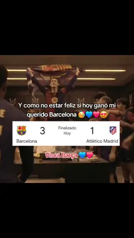 Super Feliz Porque Hoy Ganó Mi Querido Barcelona 🥳💙❤️😍