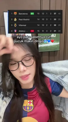 VAMOSSS! pucuk dinginnnnnn!!! #viscabarca #barcelona #atleticodemadrid #laliga #barca 