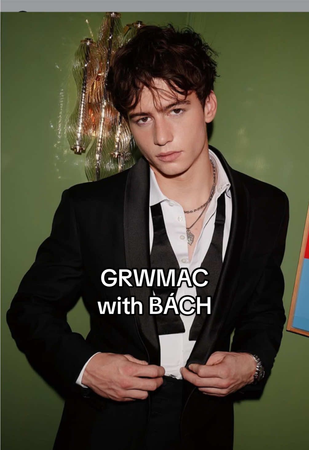 Bách's makeup must-have? MAC Pro Locked Brow Gel. GRWMAC and @bách for the 2025 British Fashion Awards in London.