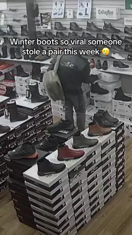 I mean if they’re in need, they could’ve asked us for a discount 🥲 #winterboots #snow #winter #christmas 