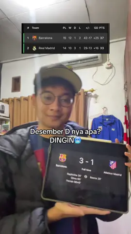 makin kedinginan aja fans barca #barcelona #atleticodemadrid #laliga 