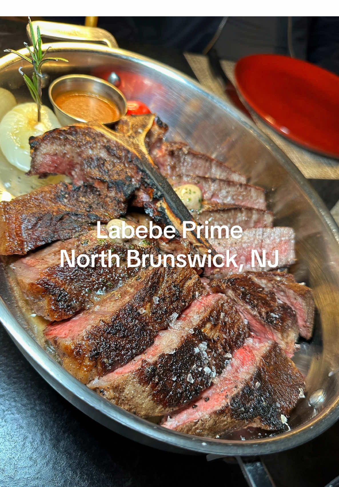 Over the top. Ridiculous. And I love it. 📍@LABEBE PRIME • Steak & Seafood - North Brunswick, NJ #nj #njrestaurant #eatingshow #foodreview #tastetest