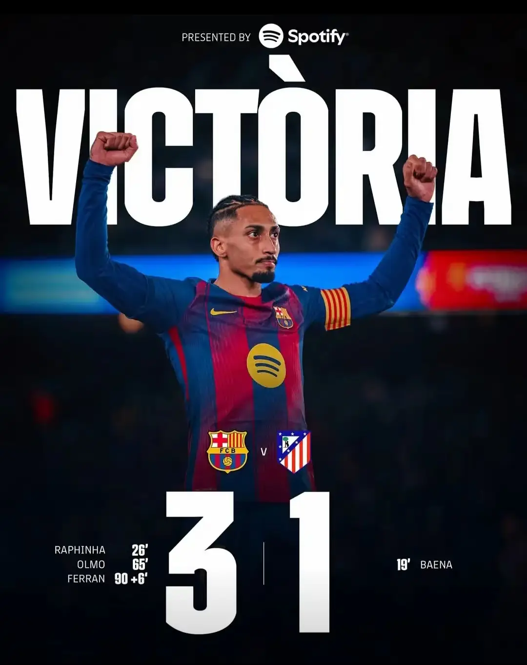 صدارة برشلونة و فوز برشلونه على اتلتيكو مدريد #فيسكا_برسا_دائماً_وابداً🔵🔴 #messi #fyp #fcbarcelona #Barcelona 