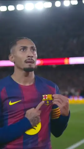 El Barcelona se llevó 3 puntos ante el Atlético de Madrid en el Spotify Camp Nou ⚽️🔵🔴. #barcelona #laliga #atleticodemadrid #raphinha