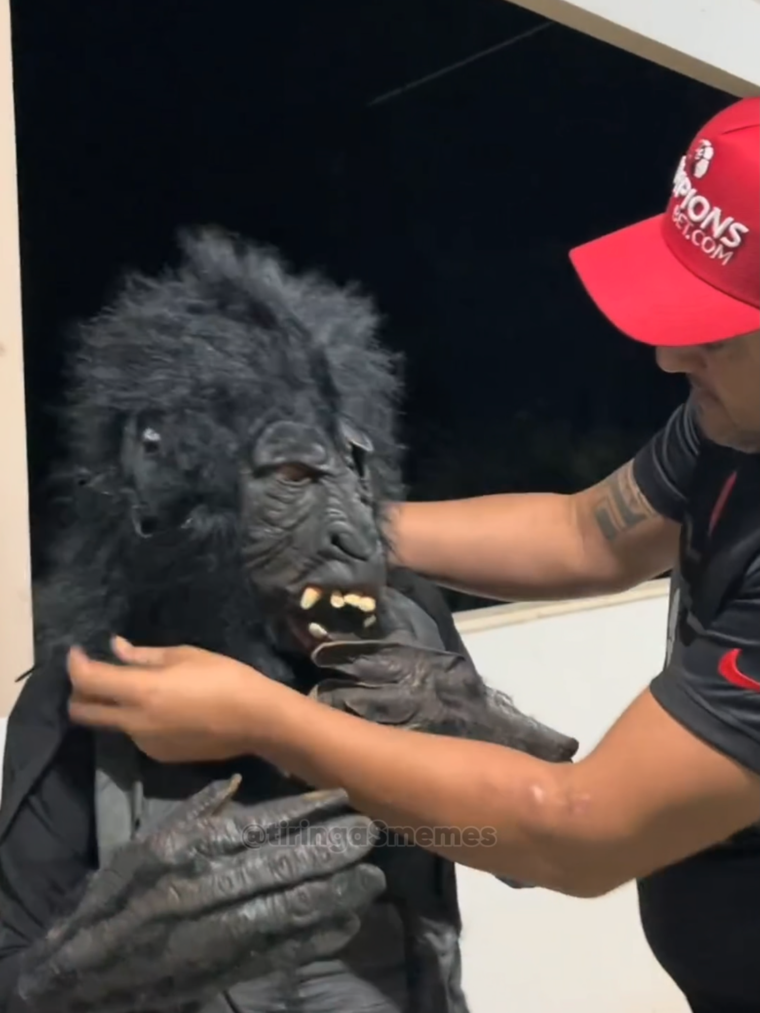 Lobisomen aparece para Luiz do Som kkkkk  #tiringa #comediaselvagem #humor #comediahumor #comedia #meme #memes