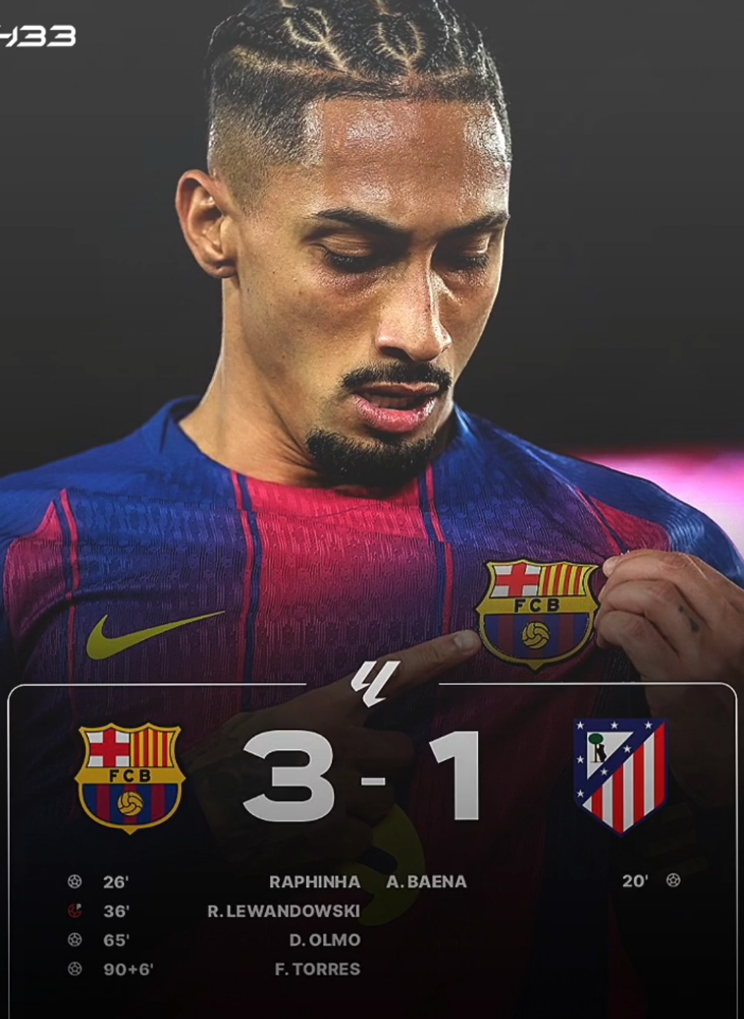 makin dingin mit🥶🤪 #foryou #barcelona #atleticodemadrid #raphinha #fyp 