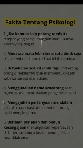 “Kadang hal-hal kecil dalam diri kita justru yang paling terlihat oleh orang lain. Belajar memahami diri, supaya dunia juga bisa lebih memahami kita.” #hashtag  #psikolog  #belajarmemahami  #mindsetpositif  #SelfGrowth 