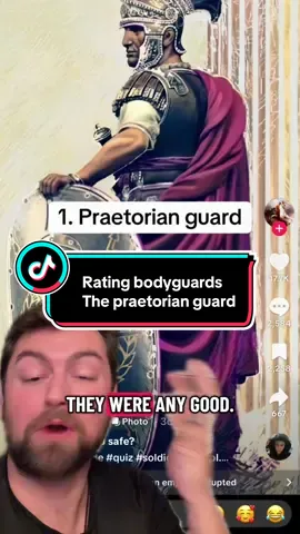 Let’s rate some historical bodyguards. You all are wrong #History #nerd #education #learn #story