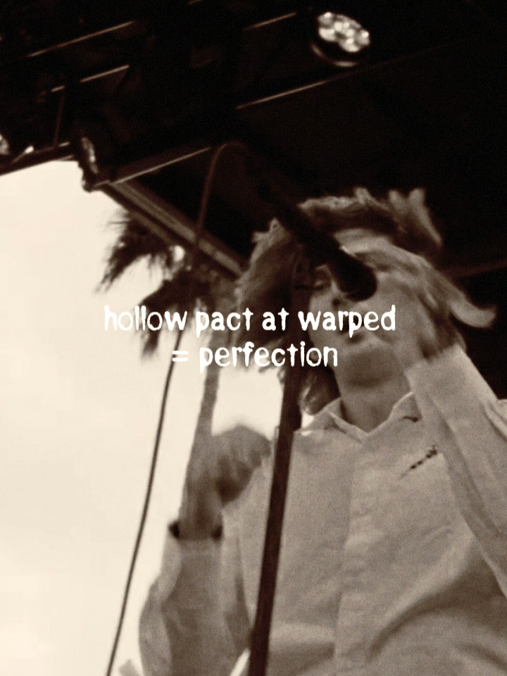 hollow pact at warped = perfection #hollowpact #hardrock #warpedtour