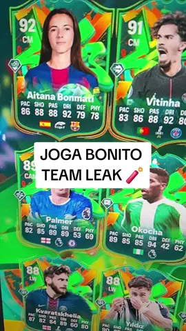 FC26 JOGA BONITO TEAM  ULTIMATETEAM  #FC26 #ULTIMATETEAM #EAFC 