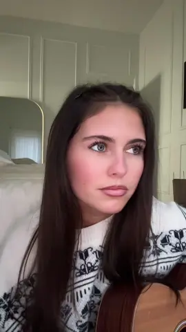 My second favorite Christmas song #santababy #christmasmusic #cover 