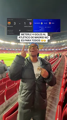 METERLE 4 GOLES AL ATLÉTICO DE MADRID NO ES PARA TODOS🤣
