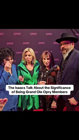 @The Isaacs are so proud to be @Grand Ole Opry members. #countrymusic #opry100 #opry #grandoleopry 