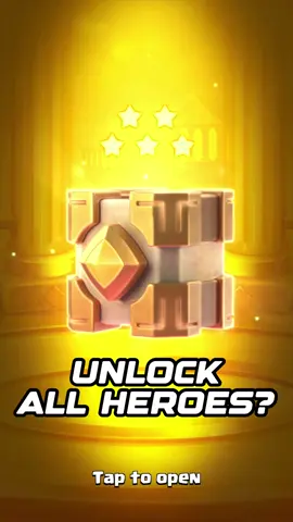 Hero Box 5 Stars #clashroyal 