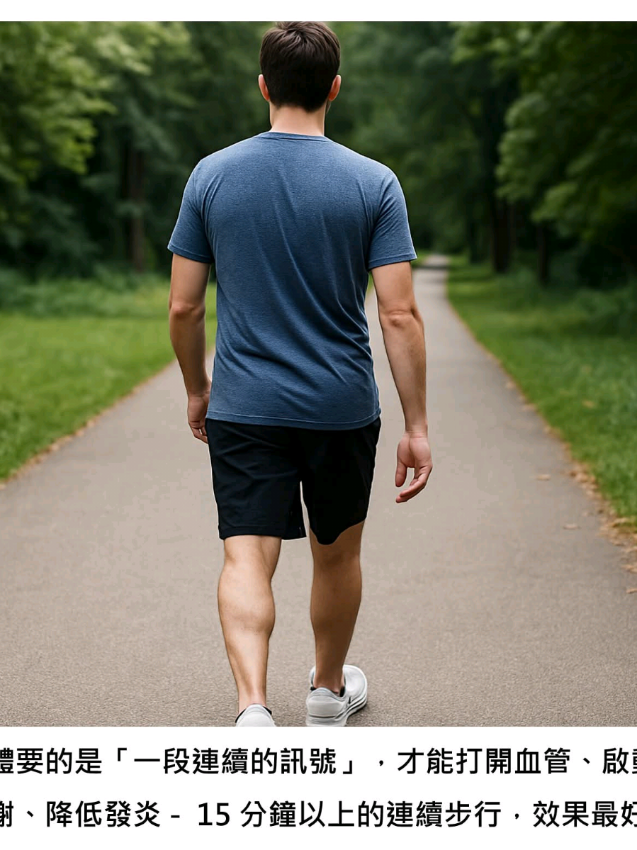 #走路 #運動 #心血管健康  #規律運動 #心血管疾病 