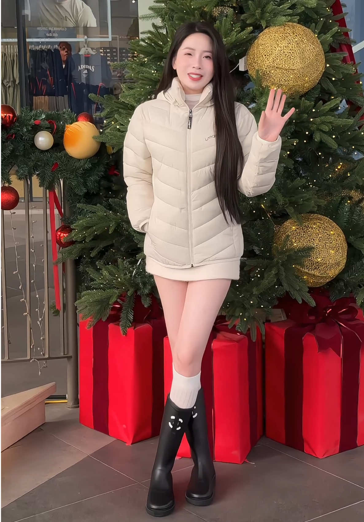 Áo phao nhẹ mà ấm áp, xịn mê ạ 😍 #nguyentramanh 