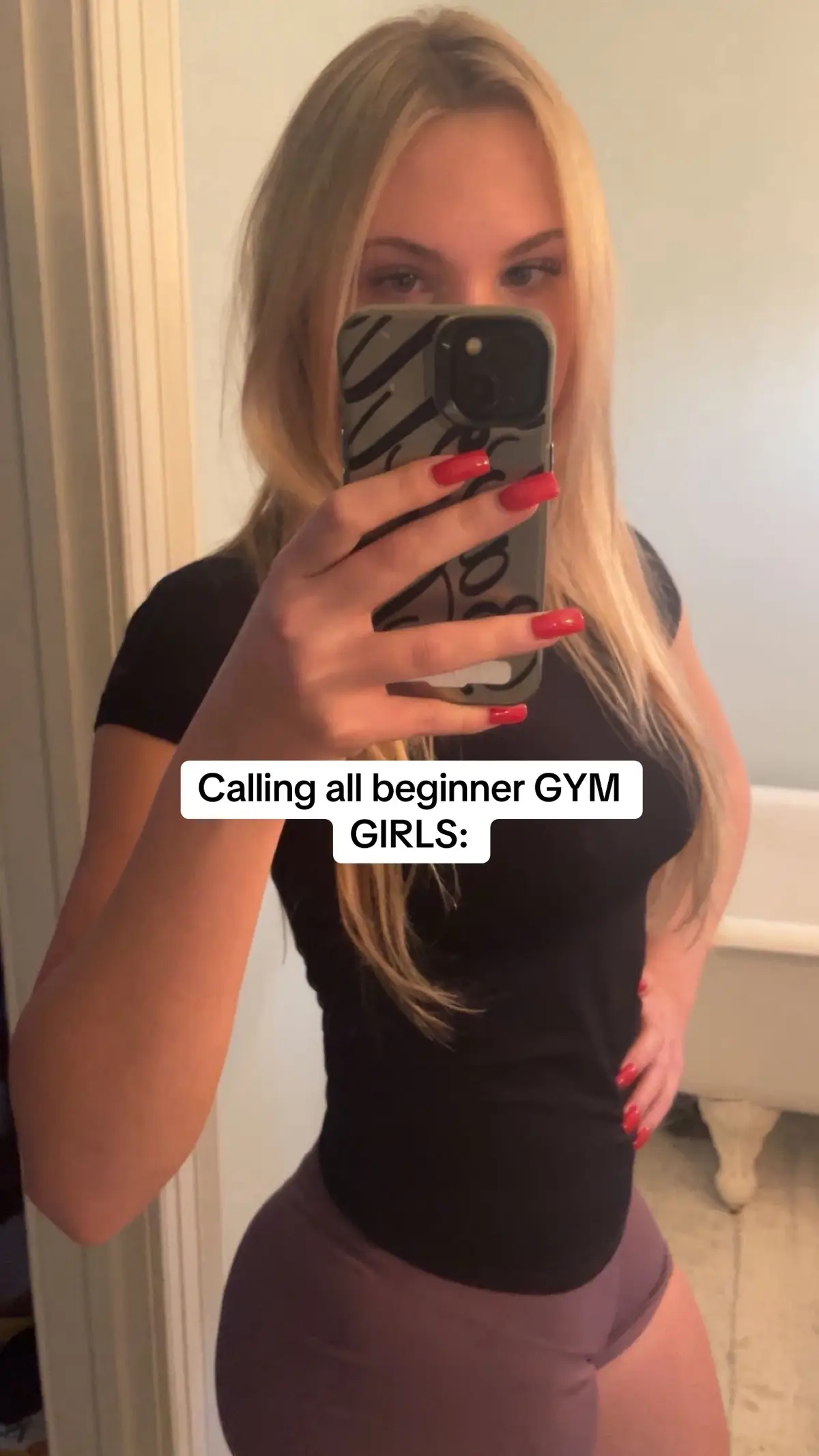 Follow 4 more :)) #gym #workoutsplitforwomen #gymgirls 