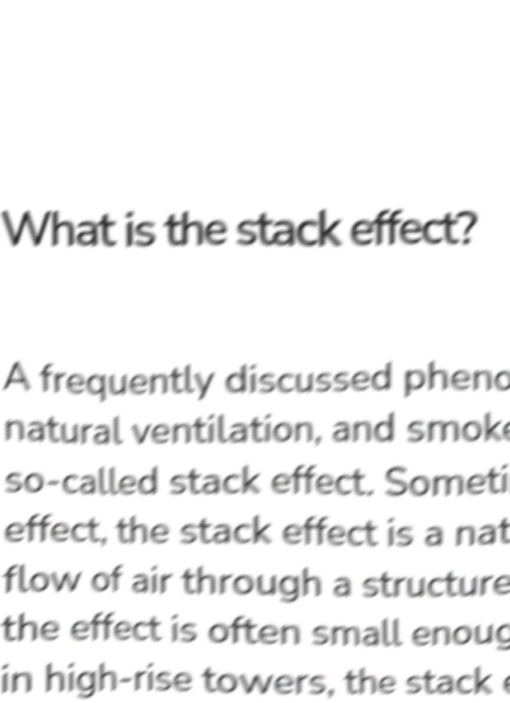 Stack effect adalah fenomena ketika udara bergerak karena perbedaan suhu antara bagian dalam dan luar sebuah bangunan. Udara panas cenderung naik, sedangkan udara dingin bergerak turun. Ketika dua massa udara berbeda ini bertemu di dalam bangunan, terciptalah dorongan tekanan yang membuat udara seperti “mencari jalan keluar”. Akibatnya, pintu atau jendela bisa bergerak sendiri, seolah didorong sesuatu yang tak terlihat. Di tempat seperti rumah sakit, gedung bertingkat, atau ruangan dengan sistem sirkulasi tertutup, perbedaan suhu biasanya cukup besar. Bagian dalam ruangan yang dingin bertemu dengan udara luar yang lebih hangat atau sebaliknya. Ketika pintu menjadi satu-satunya jalur bagi udara untuk menyeimbangkan tekanan, pintu tersebut dapat tiba-tiba tertarik ke dalam, terdorong ke luar, atau bahkan menutup dengan keras. Hal ini sering dianggap aneh, padahal yang bekerja hanyalah aliran udara yang mencoba menyeimbangkan perbedaan suhu di dua sisi pintu. Fenomena ini membuat pintu tampak seperti dimainkan atau digerakkan oleh sesuatu, padahal semuanya murni hasil interaksi alami antara suhu dan tekanan udara. Semakin besar selisih suhu atau semakin kuat pergerakan udara di dalam gedung, semakin dramatis pula gerakan pintu yang ditimbulkan.  #fyp #jjedukasi #logikamistika #mistis #jjelistis 