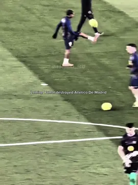 Lamine Yamal Vs Atletico De Madrid☠️. #lamineyamal #fcbarcelona #atleticodemadrid #laliga #fyp 