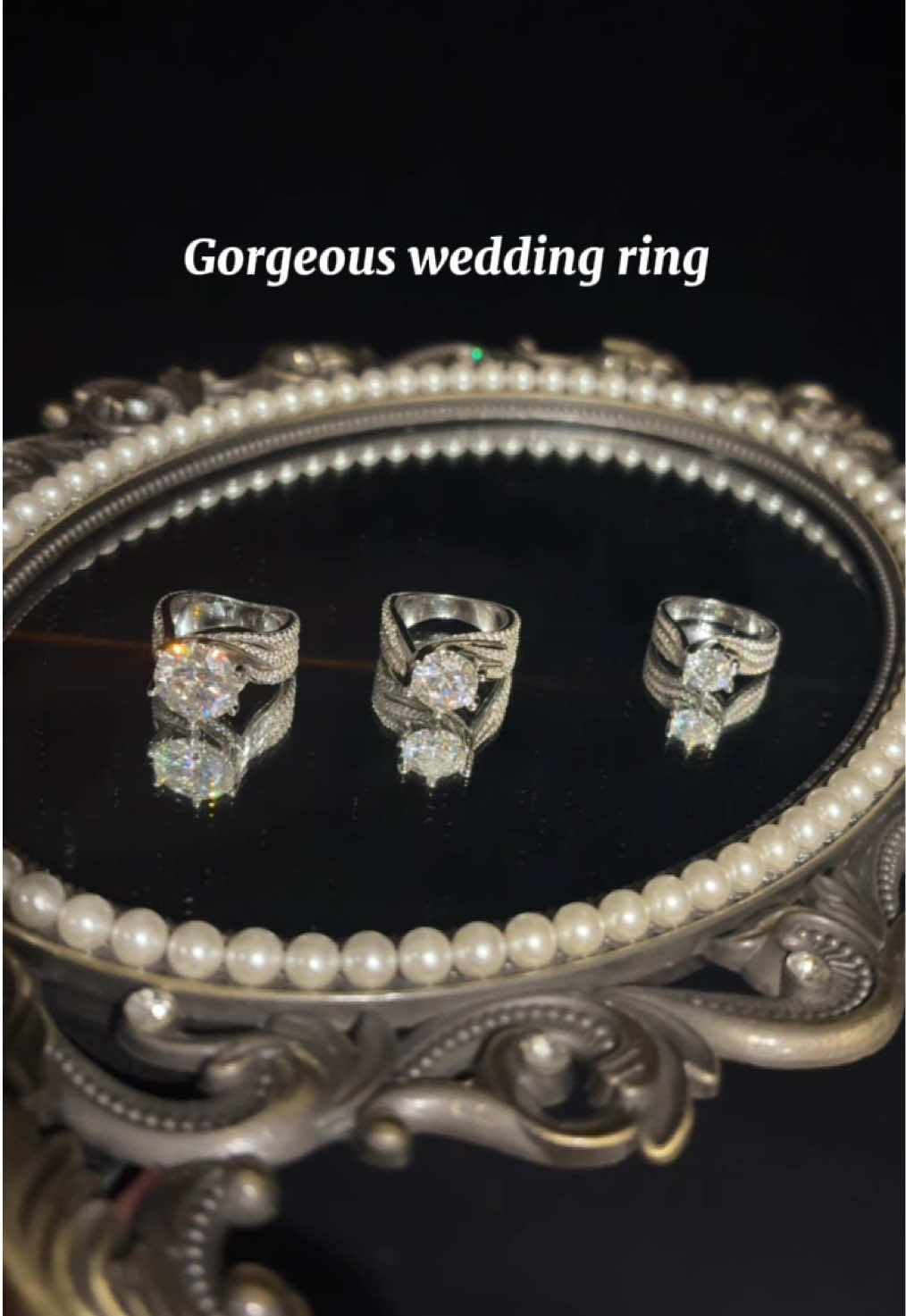 Gorgeous and sturdy wedding ring #ysdd_jewelry #s925 #Moissanite #TikTokShopBlackFriday #TikTokShopCyberMonday 