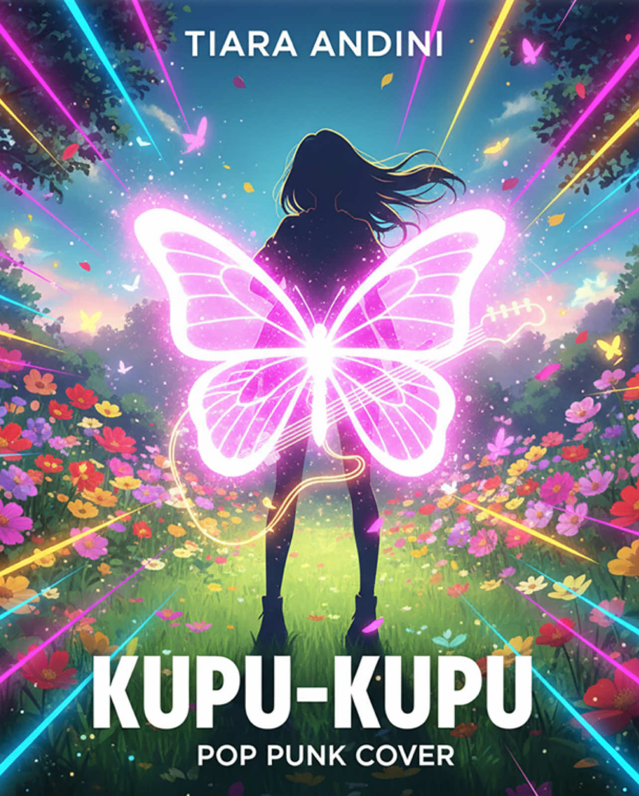 “Kan kujaga binar hatinya 💛 Pop-punk cover ‘Kupu-Kupu’ Tiara Andini” Req by @Lyraaa  #KupuKupu #PopPunkCover #DEMUNKS #TiaraAndini