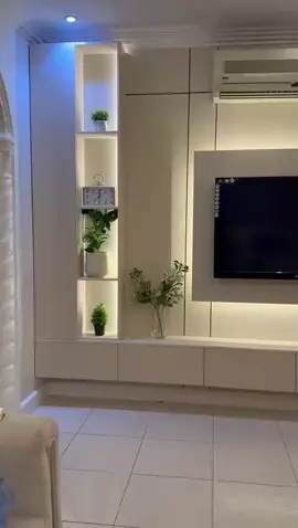 #ديكور #تلفزيون #شيبورد #اضاءة 