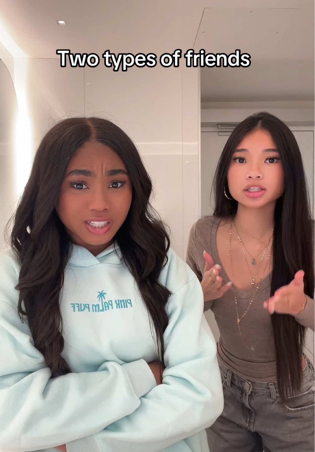 Tag your duo!💙 @alyssaavlogs #relatable #duo #confrontational #shy #drama 